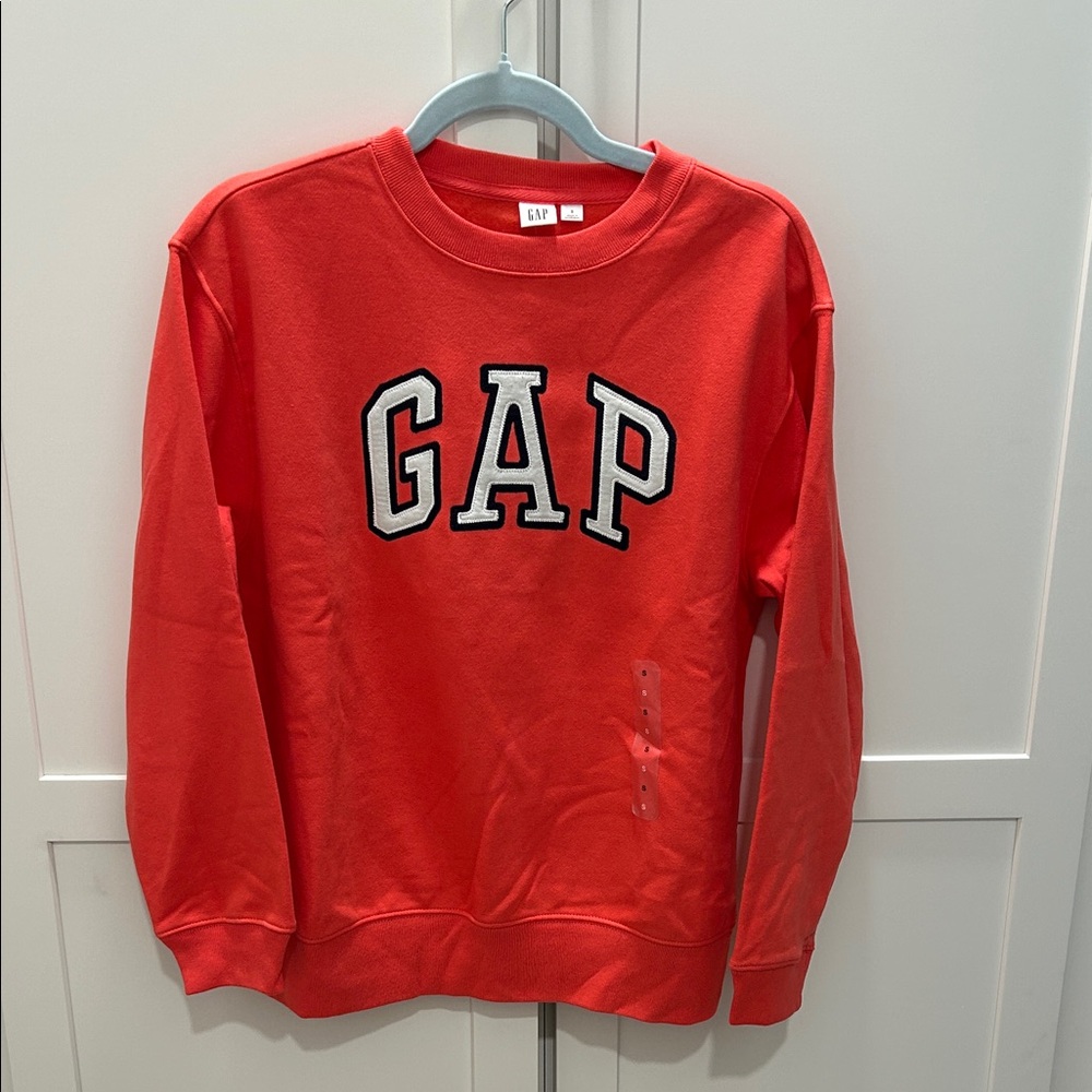 GAP Red/ Bright orange Sweatshirt